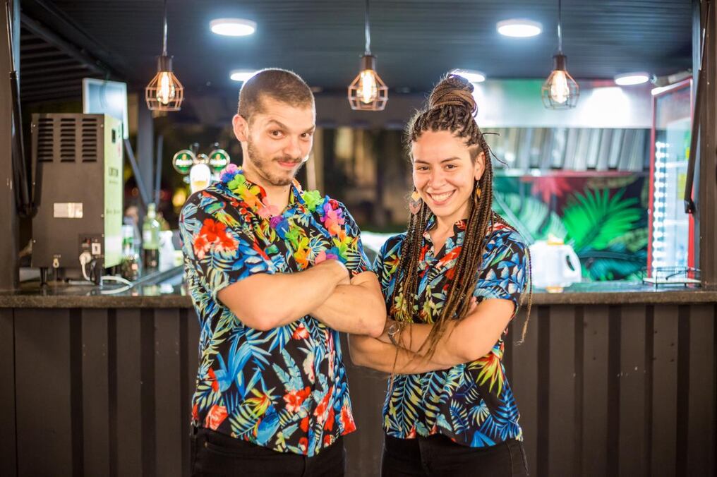 Daniel Villamizar y Carolina Villagra, especialistas en gastronomía venezolana. Foto: Gentileza. 