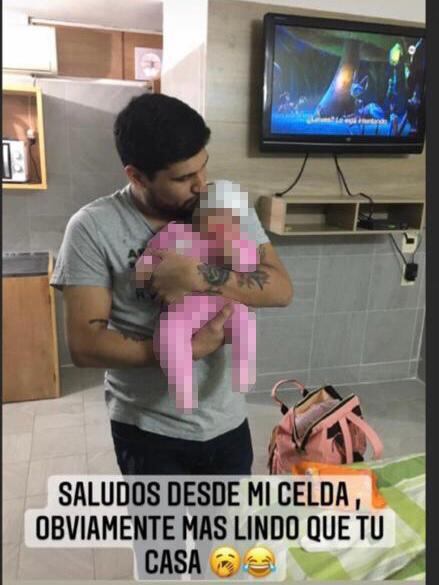 Nicolás Damián Sanabria Leguizamón fue detenido por agentes de la Senad en el mes de enero pasado y en su poder fueron encontradas varias dosis de cocaína. Foto: Captura de pantalla.