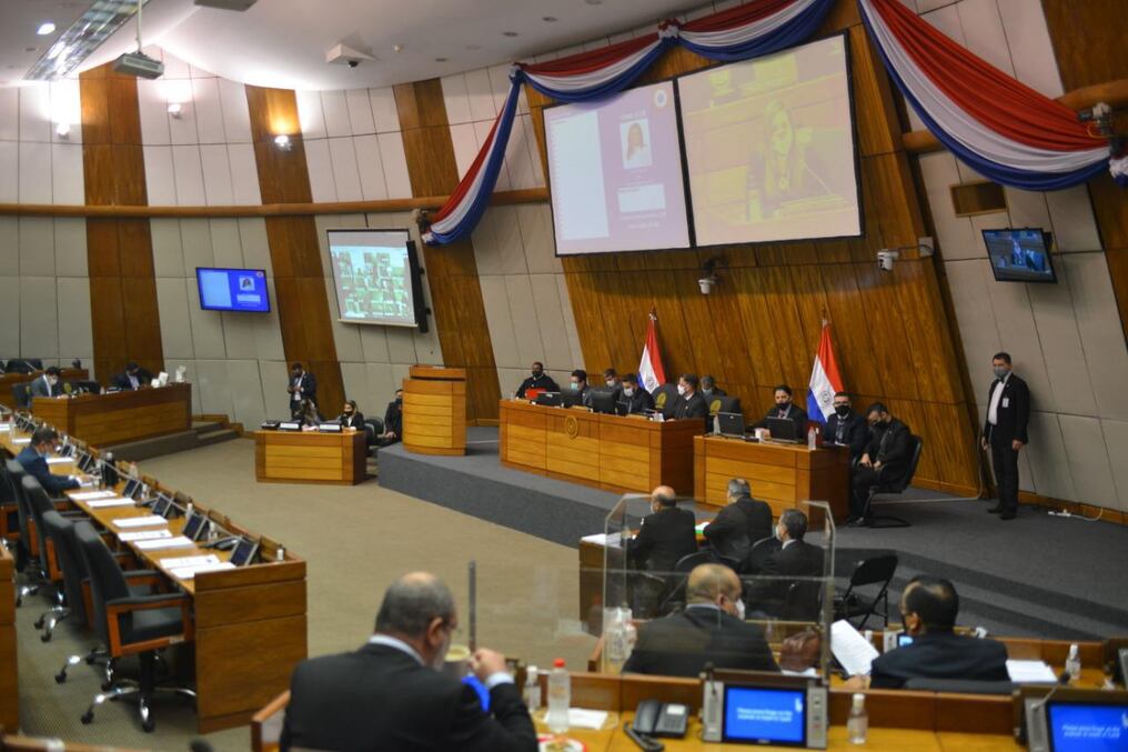 En sesión ordinaria de la Cámara de Diputados se dio entrada oficial al proyecto de ley impulsado por legisladores de diferentes bancadas. Foto: Gentileza.