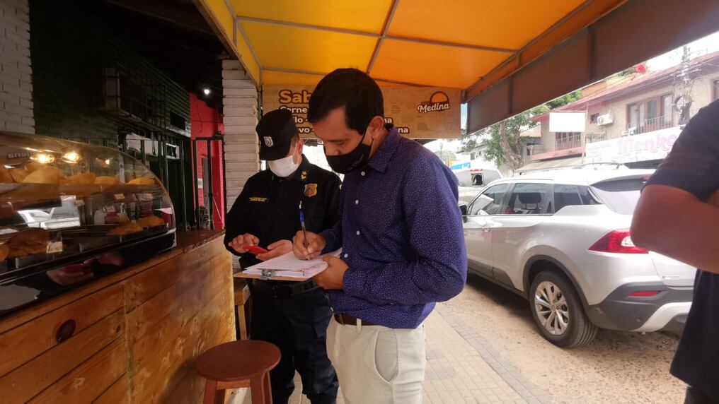 Hoy se realizaron una serie de verificaciones en varios puntos de ventas en Asunción y el Área Metropolitana. Foto: Gentileza.