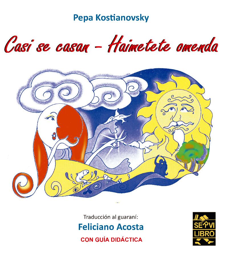Feliciano Acosta fue el encargado de traducir al guaraní el cuento de Pepa Kostianovsky. Foto: Gentileza