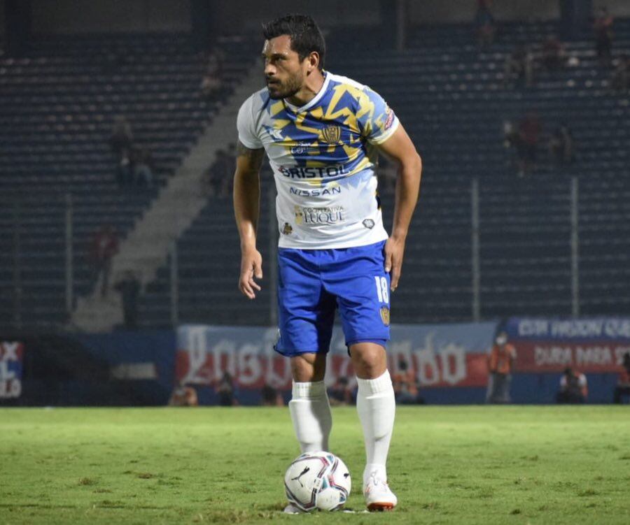Miguel Samudio está para retornar a Libertad.FOTO:@SAMUDIOMIGUEL10