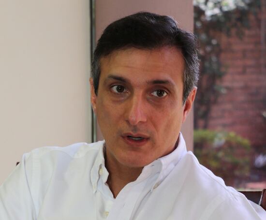 Francisco Barriocanal, director de Enex Paraguay. Foto: Agustín Acosta.