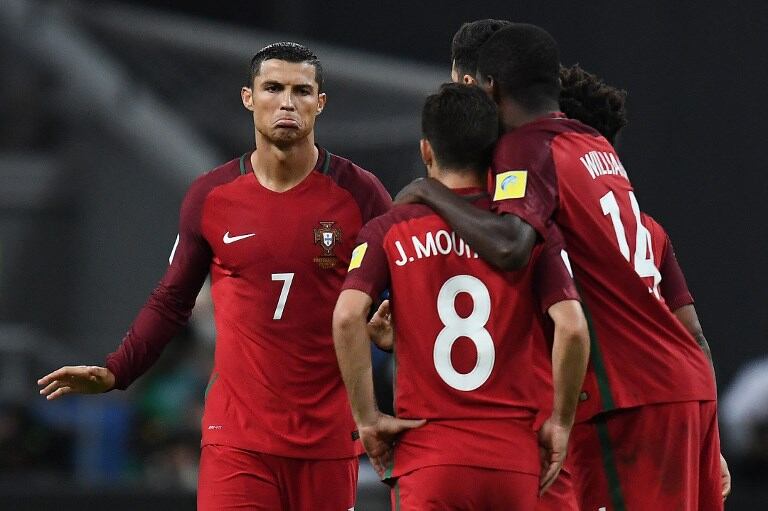 El astro luso no pierde la oportunidad de defenderse ante sus críticos. Foto: AFP.