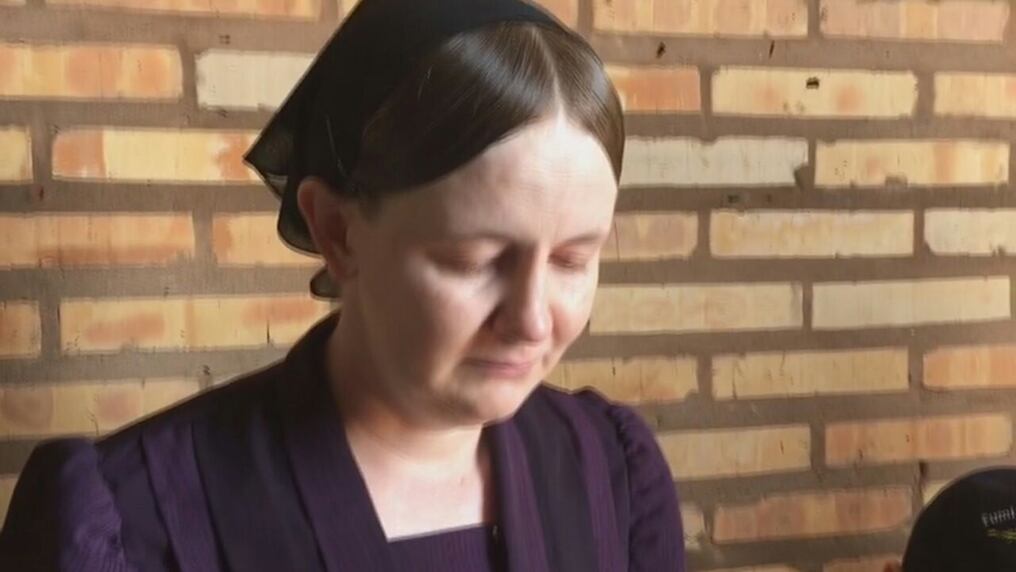 Agatha Fehr, esposa del hombre que está secuestrado desde hace 2 años.