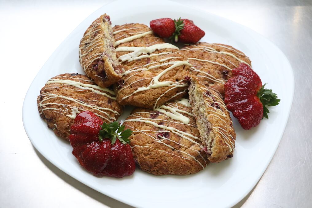 Muffinse de Frutilla. Foto: Aníbal Gauto