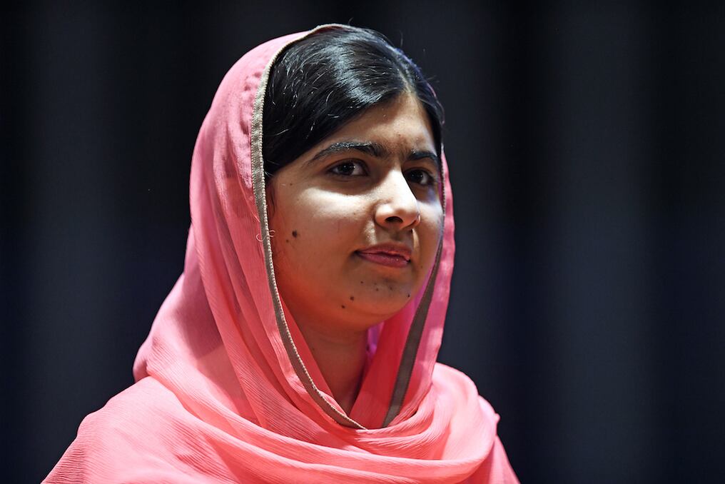 Malala no reveló sus notas, pero felicitó a todos los que llegaron a hacer el examen y les deseó "lo mejor en la vida". AFP.