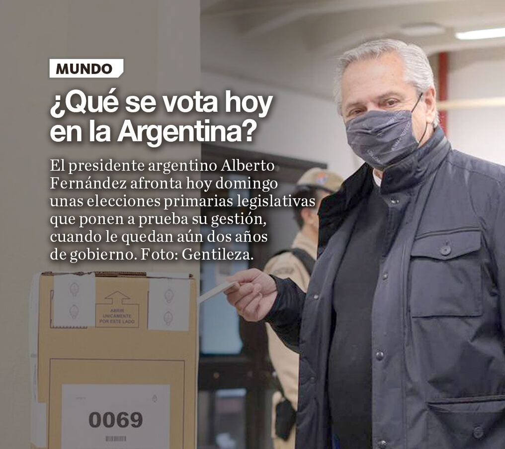 ¿Qué se vota hoy en la Argentina?