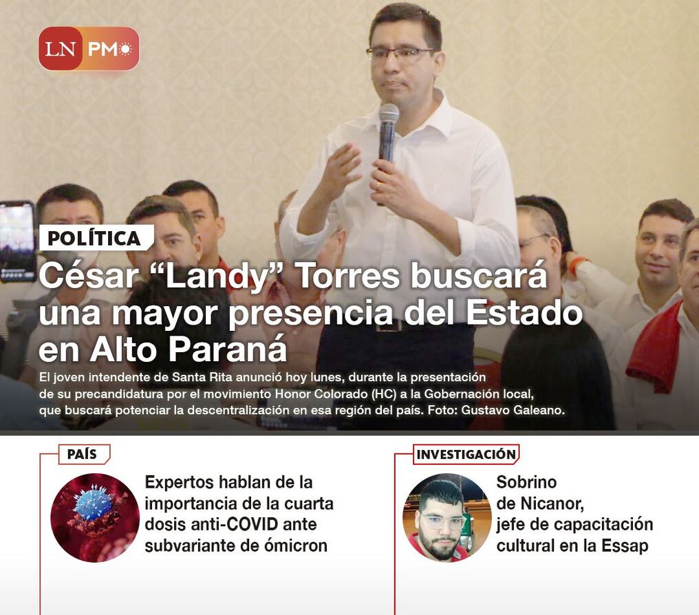 LN PM: Las noticias más relevantes de la siesta del 14 de marzo