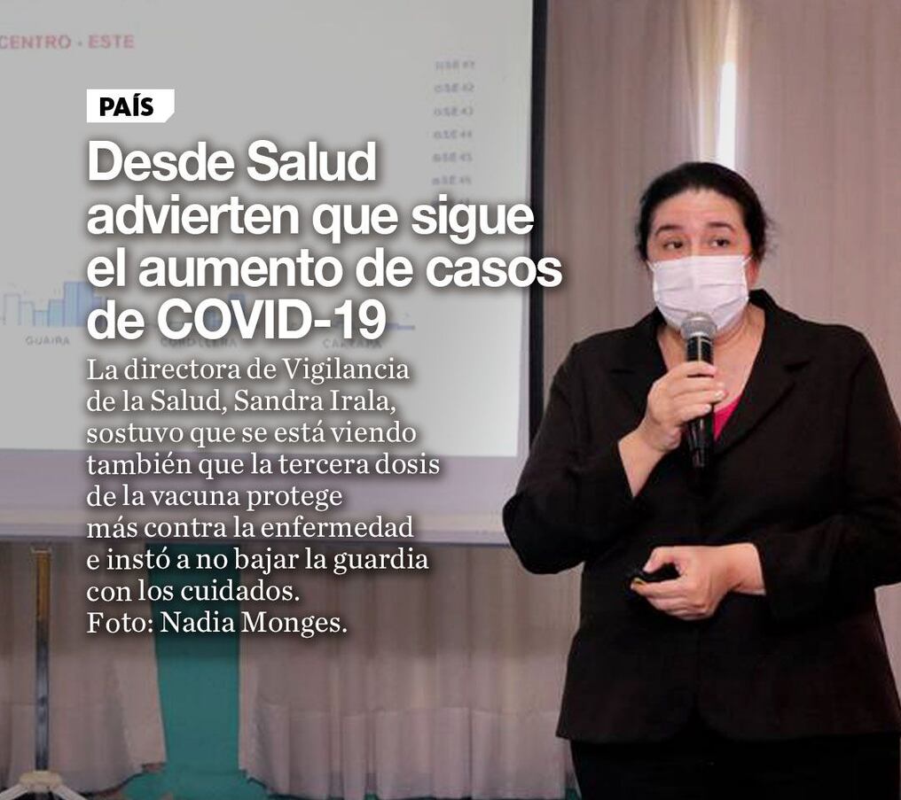 Desde Salud advierten que sigue el aumento de casos de COVID-19