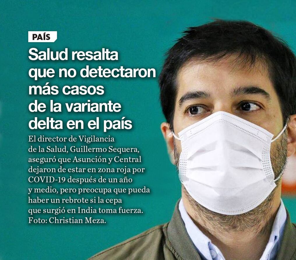 Salud resalta que no detectaron más casos de la variante delta en el país