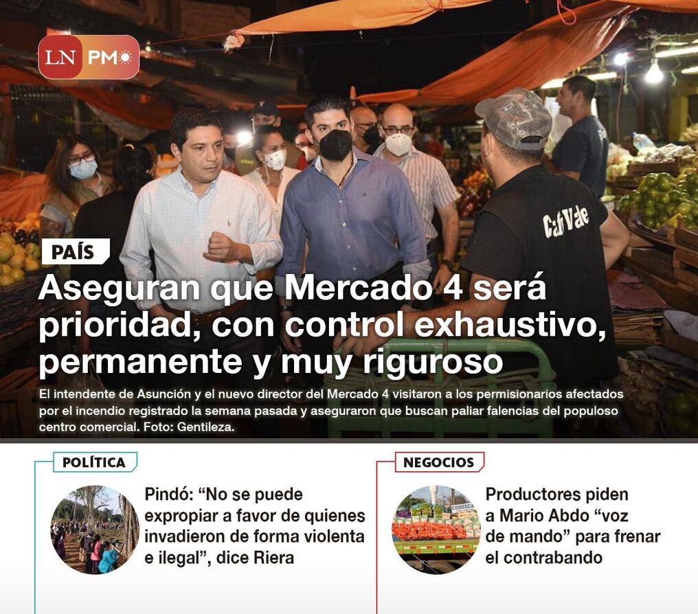 LN PM: Las noticias más relevantes de la siesta del 10 de noviembre 