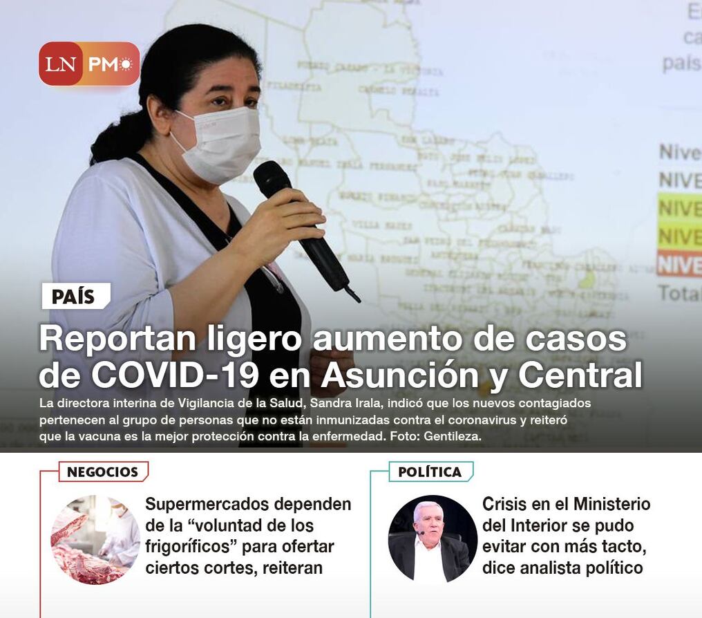 LN PM: Las noticias más relevantes de la siesta del 8 de octubre 