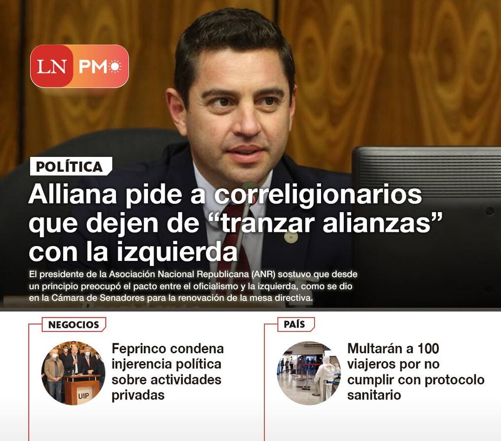 LN PM: Las noticias más relevantes de la siesta del 4 de agosto
