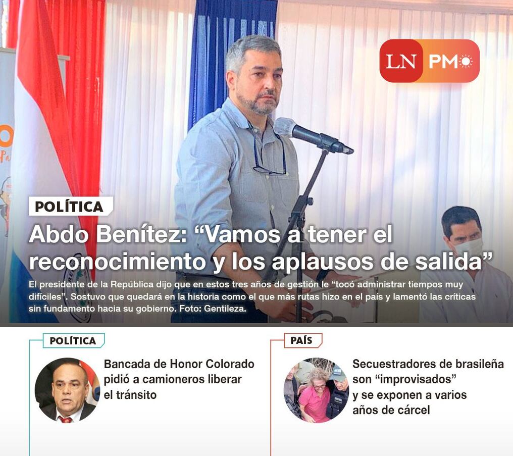 LN PM: Las noticias más relevantes de la siesta del 18 de agosto