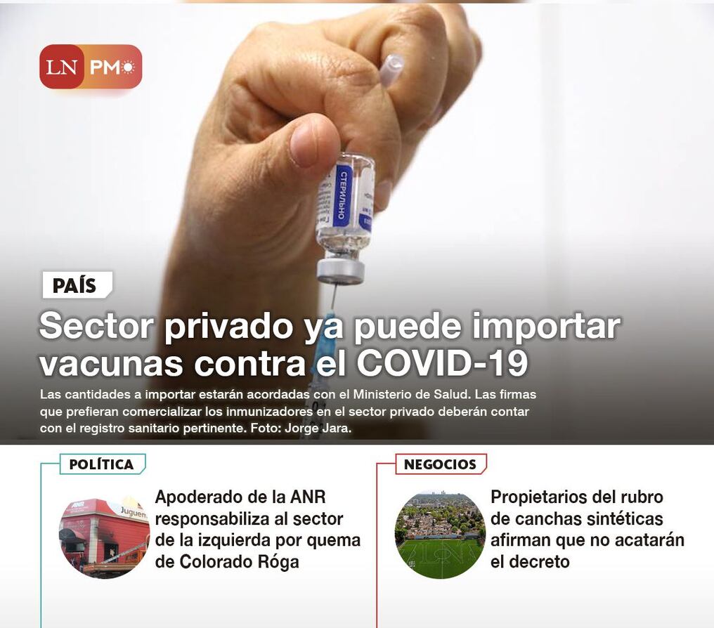 LN PM: Las noticias más relevantes de la siesta del 18 de marzo