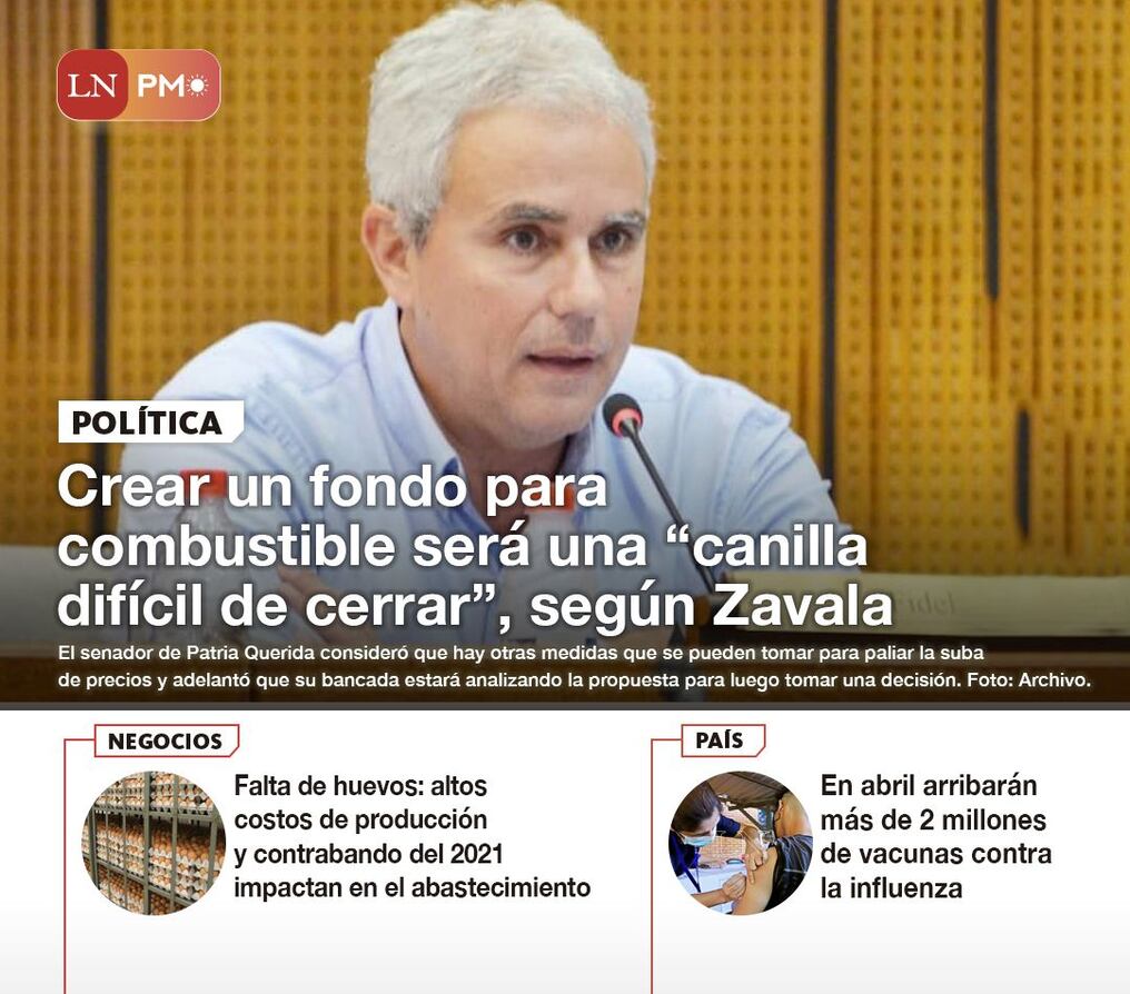 LN PM: Las noticias más relevantes de la siesta del 15 de marzo 