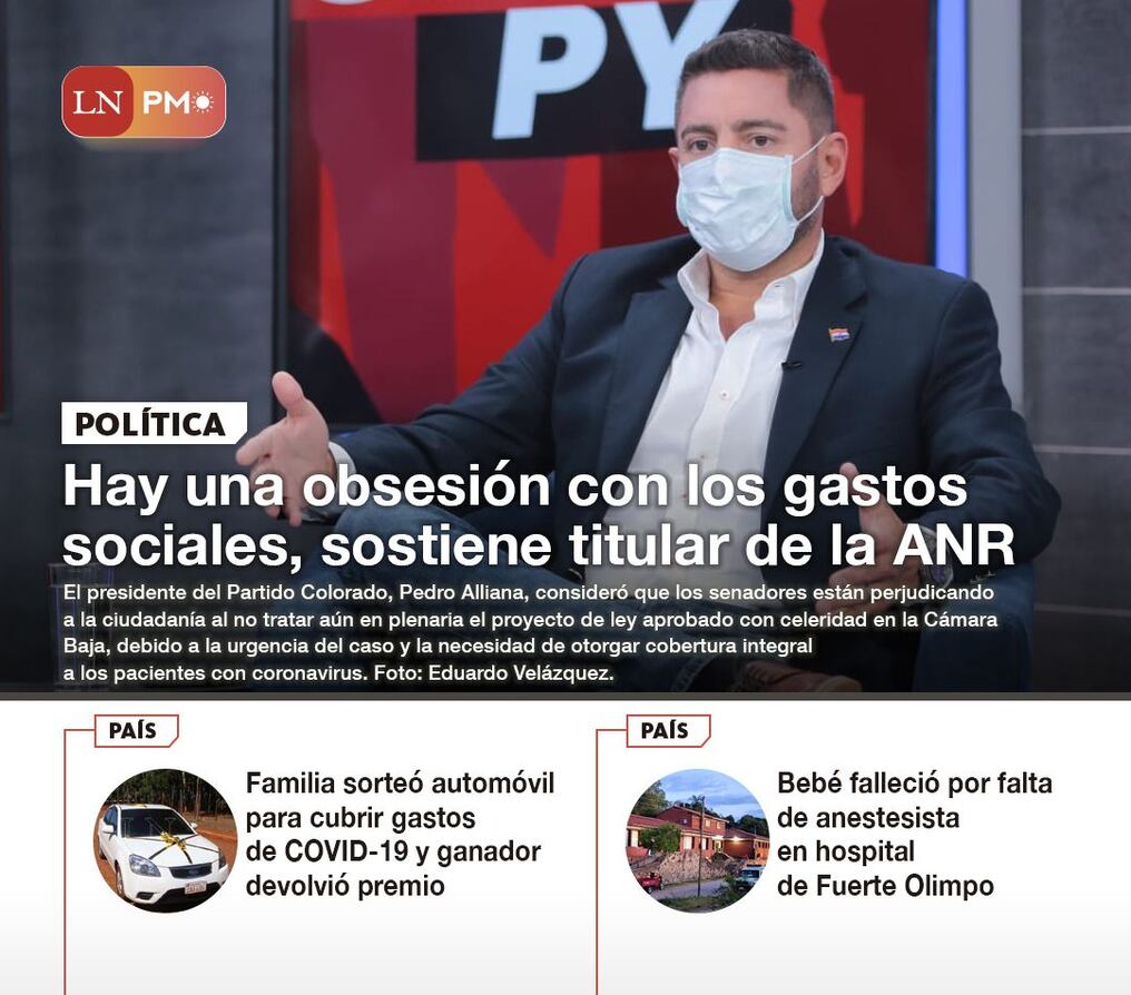 LN PM: Las noticias más relevantes de la siesta del 19 de abril 