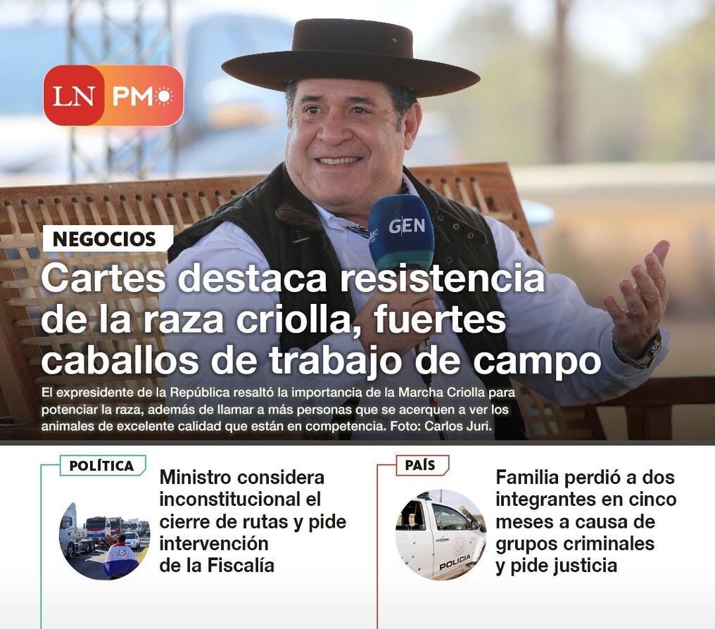 LN PM: Las noticias más relevantes de la siesta del 6 de agosto
