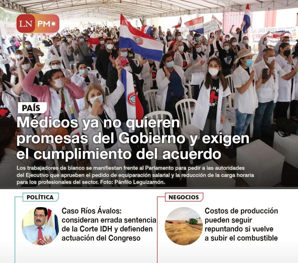 LN PM: Las noticias más relevantes de la siesta del 5 de octubre