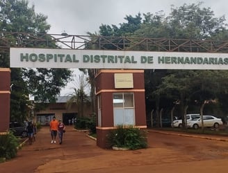 La denuncia involucra al Hospital Distrital de Hernandarias. Foto: archivo.