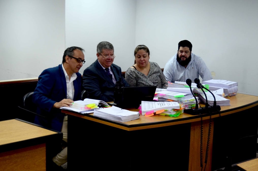 Patricia Samudio conoció el fallo de Gloria Hermosa, Alba González y Darío Báez.