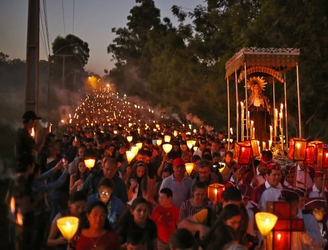 La celebración recibe cada año a miles de feligreses. Foto: Archivo
