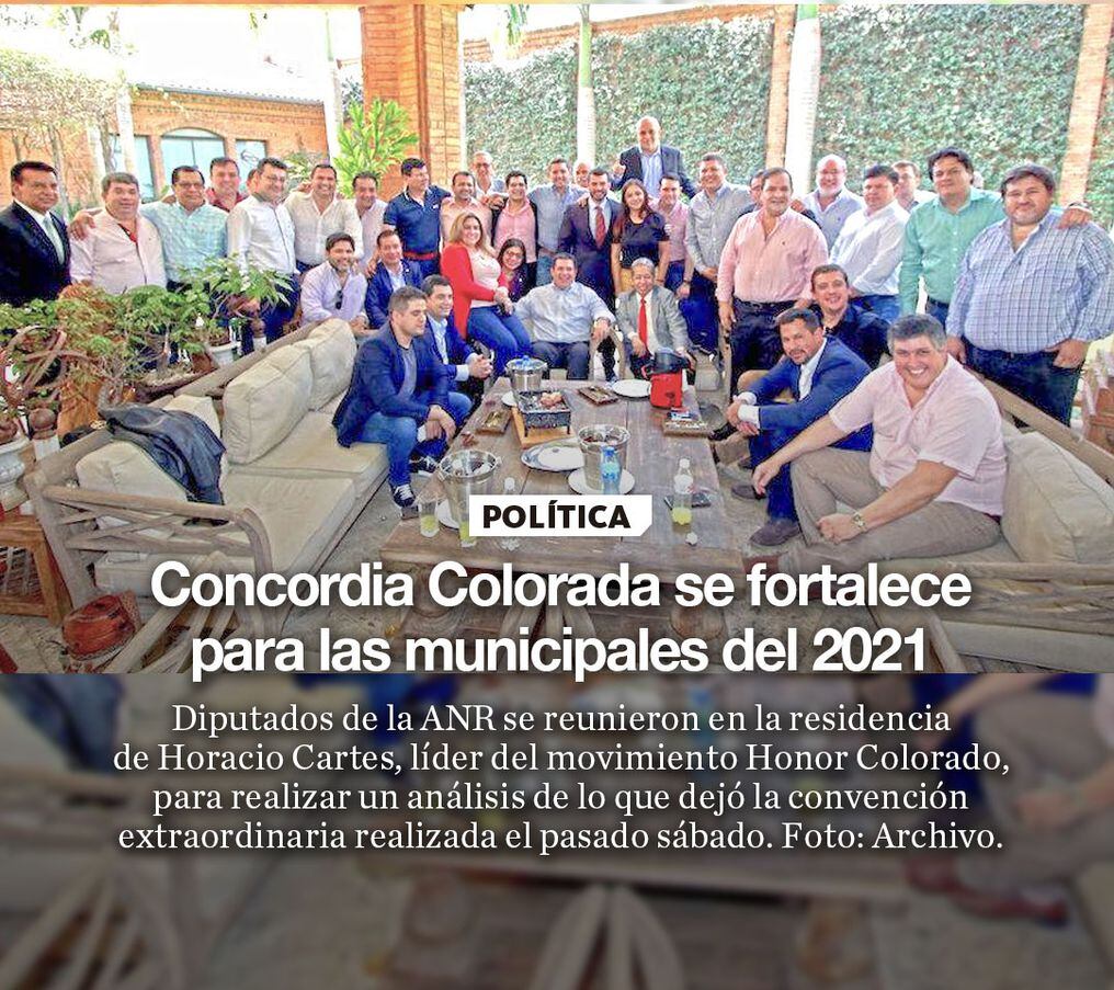 Concordia Colorada se fortalece para las municipales del 2021