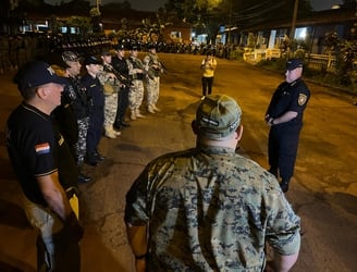 El refuerzo policial en Ciudad del Este comenzó a surtir efectos.