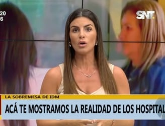 Amparo Velázquez debutó en “La Sobremesa del IDM”, en el SNT